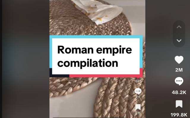 Screenshot from @ambarrail on TikTok